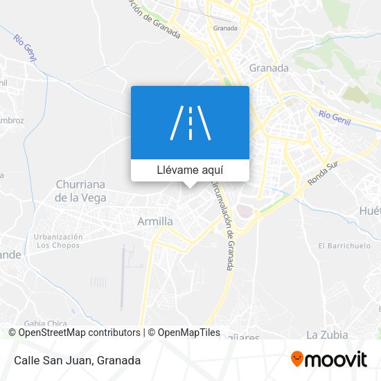 Mapa Calle San Juan