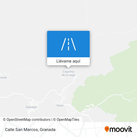 Mapa Calle San Marcos