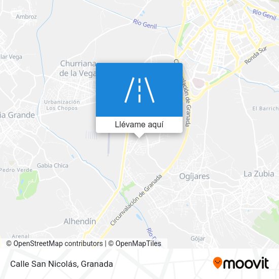 Mapa Calle San Nicolás