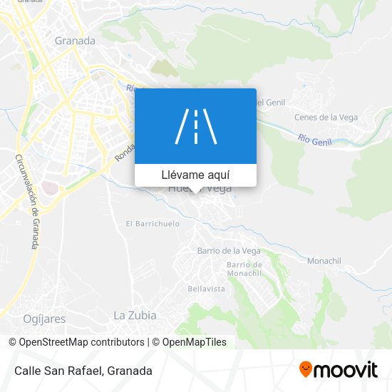 Mapa Calle San Rafael