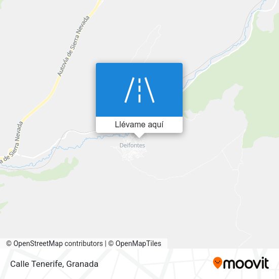 Mapa Calle Tenerife