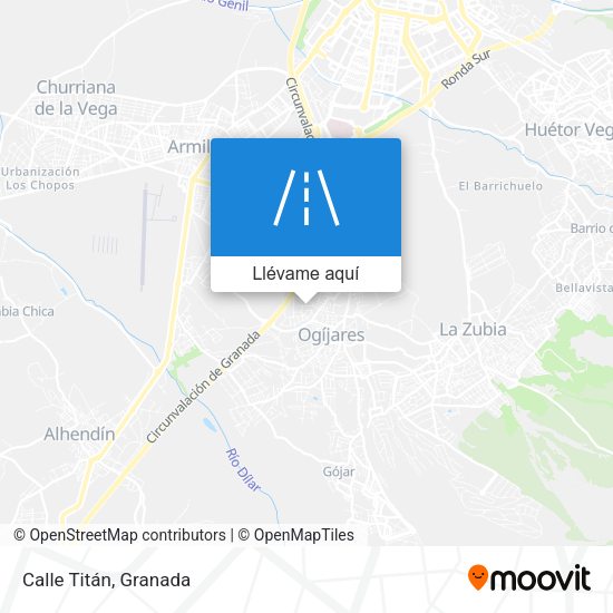 Mapa Calle Titán