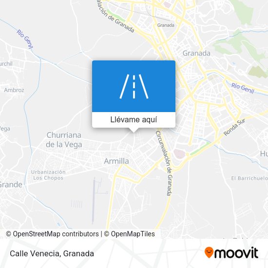 Mapa Calle Venecia