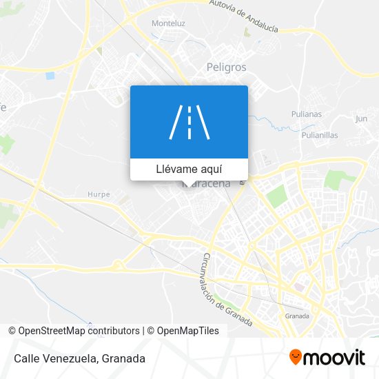 Mapa Calle Venezuela