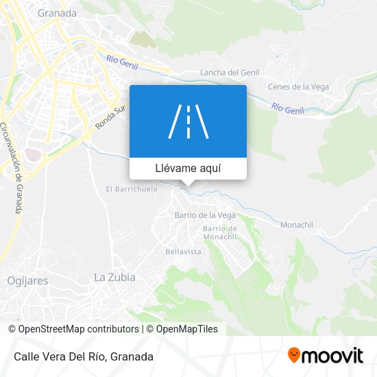 Mapa Calle Vera Del Río