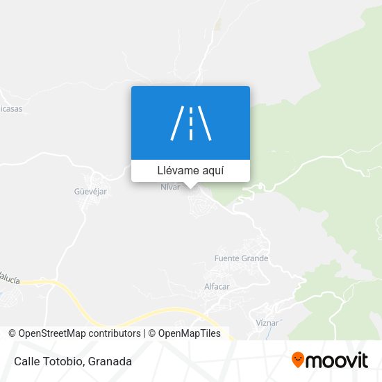 Mapa Calle Totobio