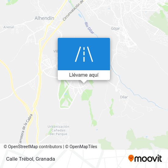Mapa Calle Trébol