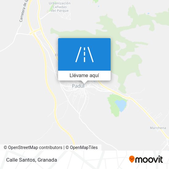 Mapa Calle Santos