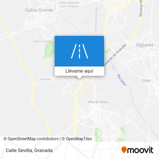Mapa Calle Sevilla