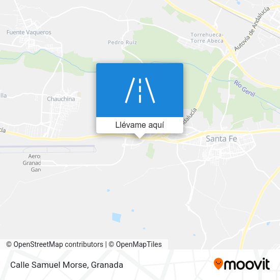 Mapa Calle Samuel Morse