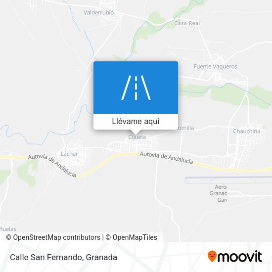 Mapa Calle San Fernando