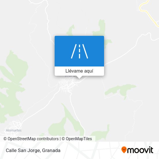 Mapa Calle San Jorge