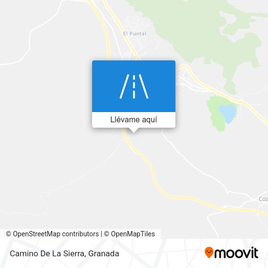 Mapa Camino De La Sierra
