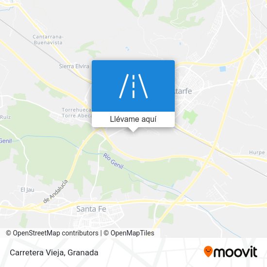 Mapa Carretera Vieja