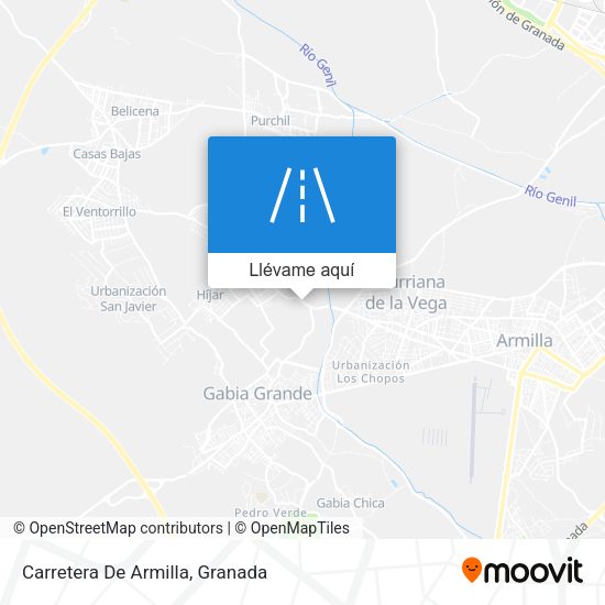 Mapa Carretera De Armilla
