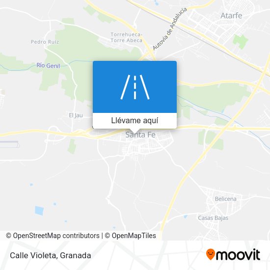 Mapa Calle Violeta