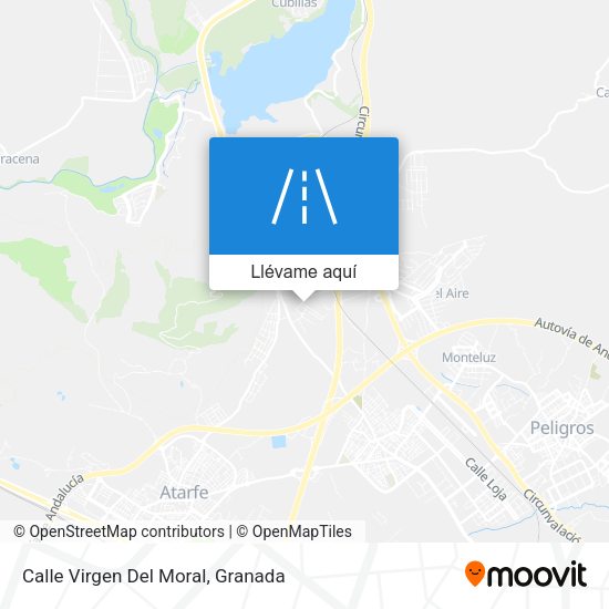 Mapa Calle Virgen Del Moral