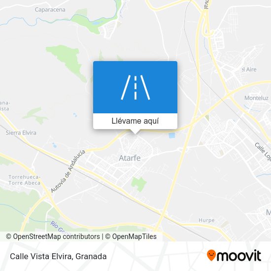 Mapa Calle Vista Elvira