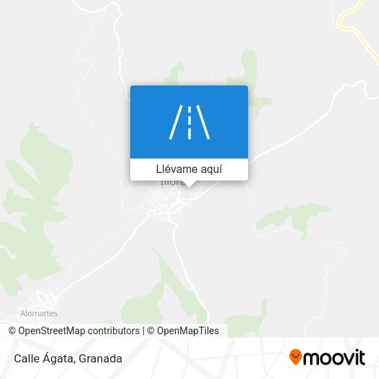 Mapa Calle Ágata