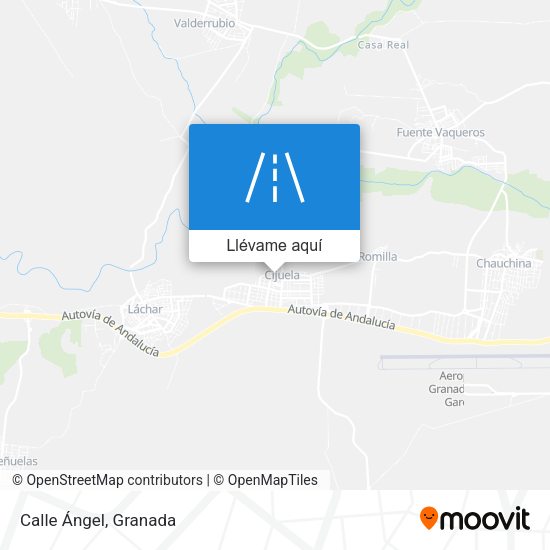 Mapa Calle Ángel