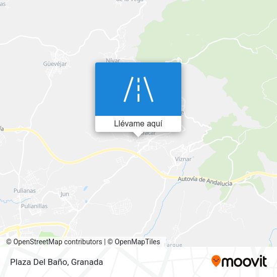 Mapa Plaza Del Baño