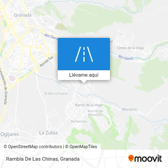 Mapa Rambla De Las Chinas