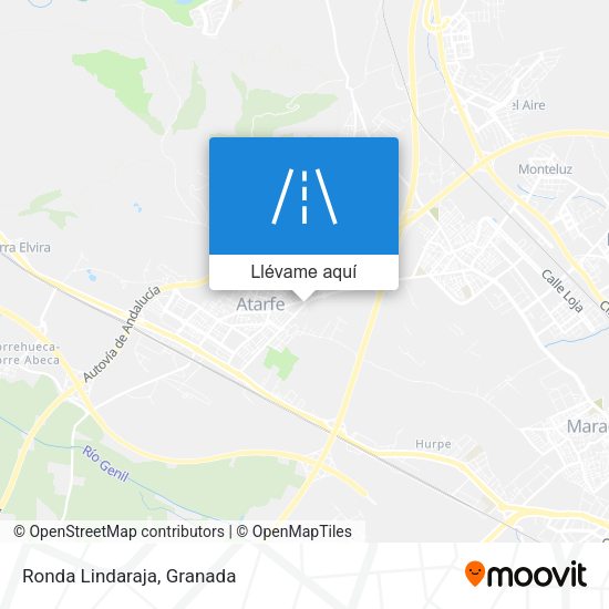 Mapa Ronda Lindaraja