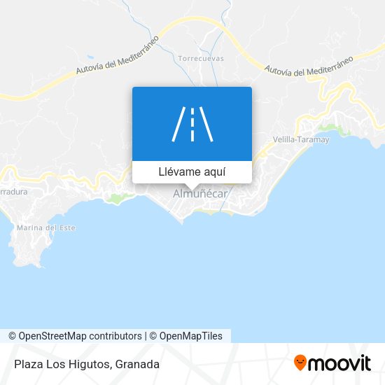 Mapa Plaza Los Higutos