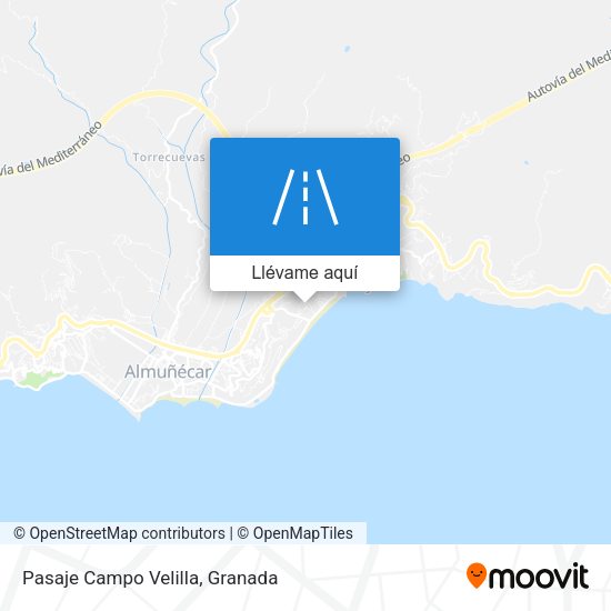 Mapa Pasaje Campo Velilla