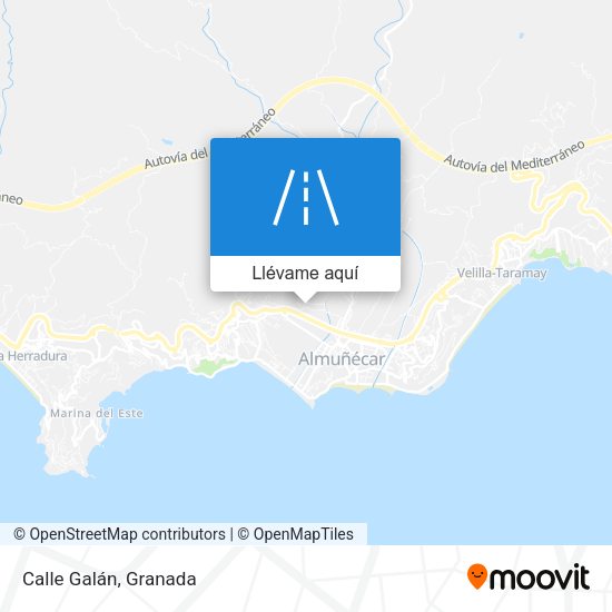 Mapa Calle Galán