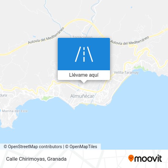 Mapa Calle Chirimoyas