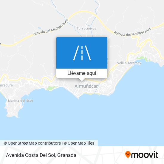 Mapa Avenida Costa Del Sol