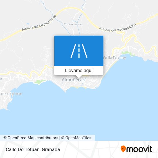 Mapa Calle De Tetuán