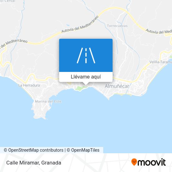 Mapa Calle Miramar