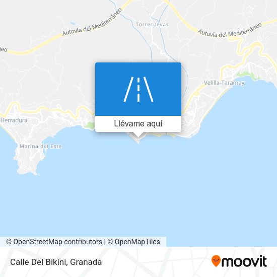 Mapa Calle Del Bikini