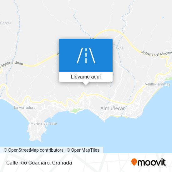 Mapa Calle Río Guadiaro