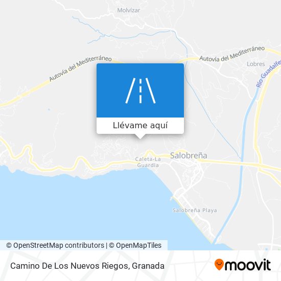 Mapa Camino De Los Nuevos Riegos