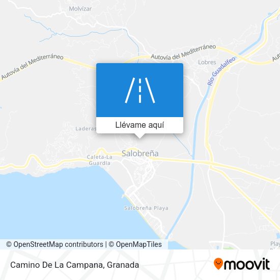 Mapa Camino De La Campana