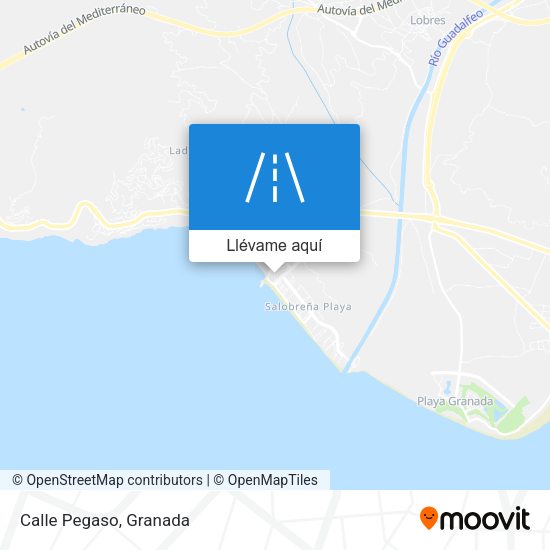 Mapa Calle Pegaso