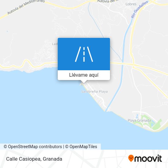 Mapa Calle Casiopea