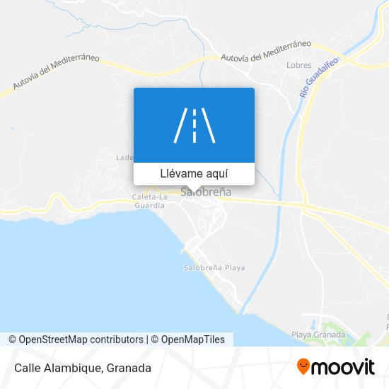 Mapa Calle Alambique