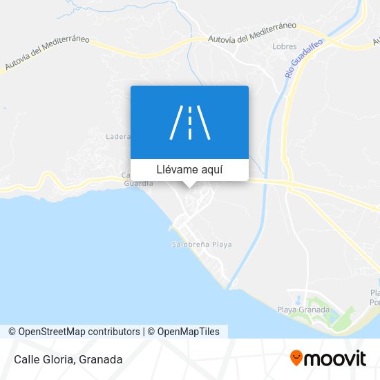 Mapa Calle Gloria