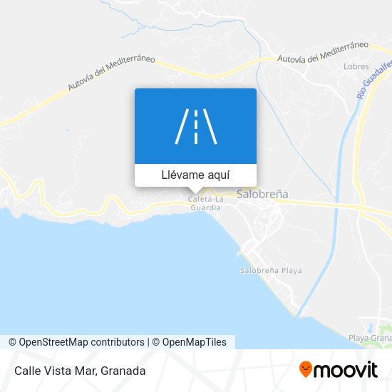 Mapa Calle Vista Mar