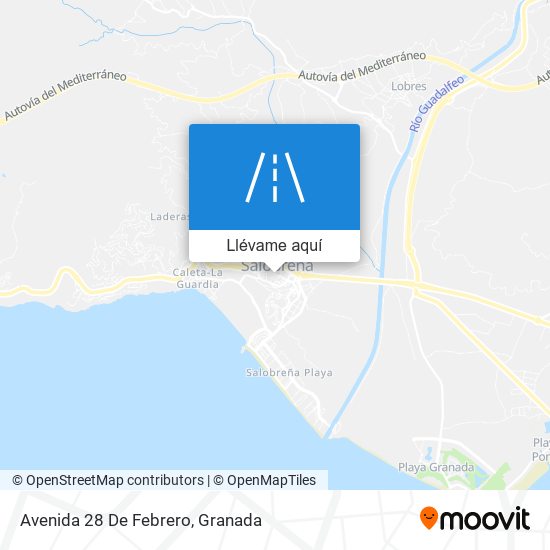 Mapa Avenida 28 De Febrero