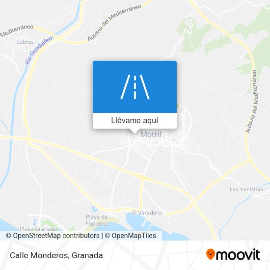 Mapa Calle Monderos