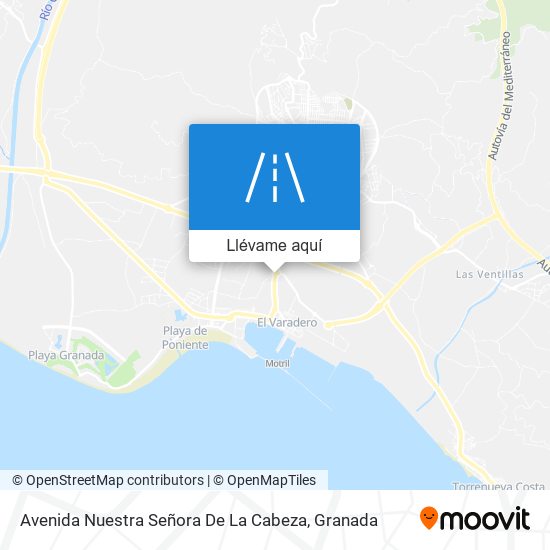 Mapa Avenida Nuestra Señora De La Cabeza