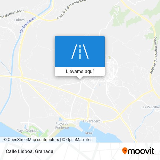 Mapa Calle Lisboa