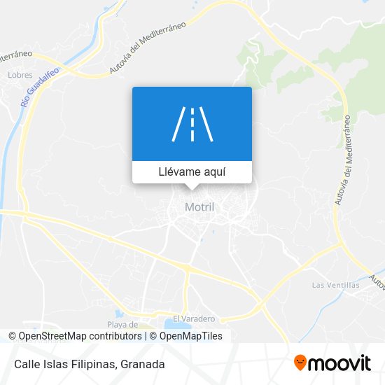 Mapa Calle Islas Filipinas