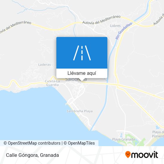 Mapa Calle Góngora