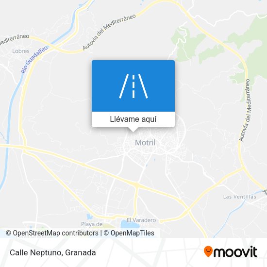Mapa Calle Neptuno